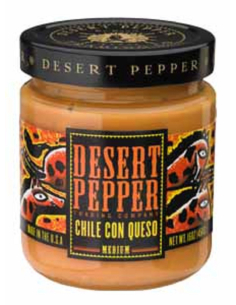 Desert Peppers Chile Con Queso 453g x 1